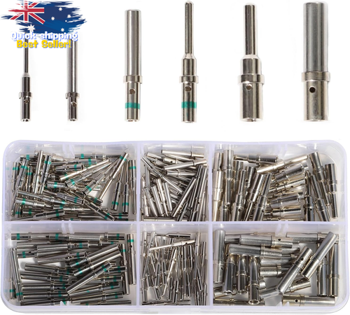 Deutsch Solid Contact Kit Size 12 16 20 Male Female Terminal Pin Crimp 14-20AWG - Picture 11 of 12