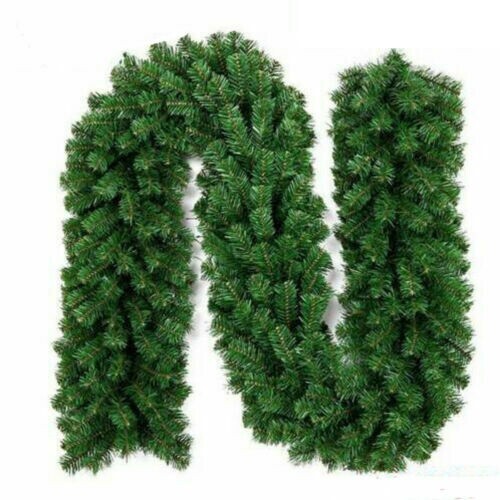 9ft Christmas Garland Decoration Door Wreath Xmas Fireplace - Picture 9 of 14
