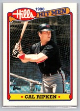 # 32 Cal Ripken Baltimore Orioles 1990 Topps Hills Hit Men