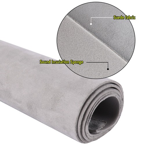Automotive Suede Headliner Fabric Upholstery By the Yard 60"W -1/8" Backing Foam - Picture 19 of 29