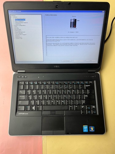 Dell Latitude E6440 Intel Core i7-4610M 3.0GHz 8GB RAM 0GB HDD WEBCAM BACKLIT - Picture 5 of 11