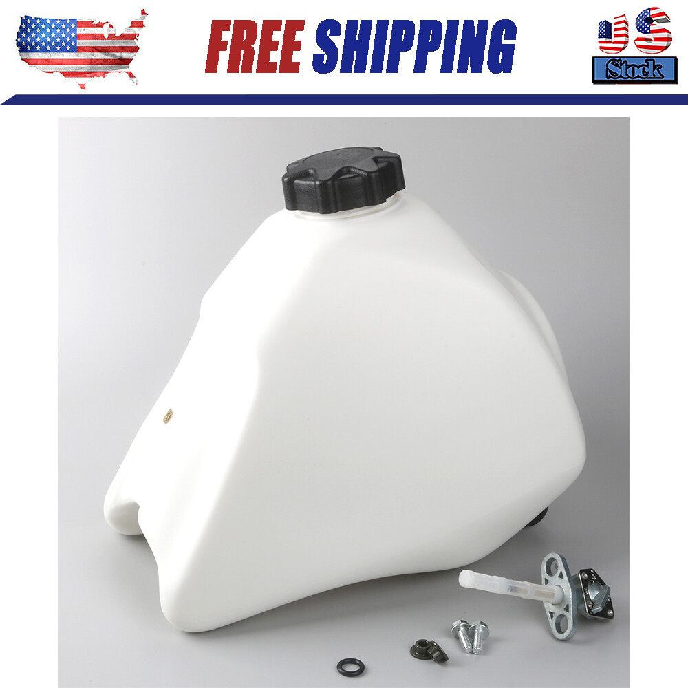 Fuel Gas Tank for Honda 1997-00 XR 70 1988-00 XR 80 XR 100 White