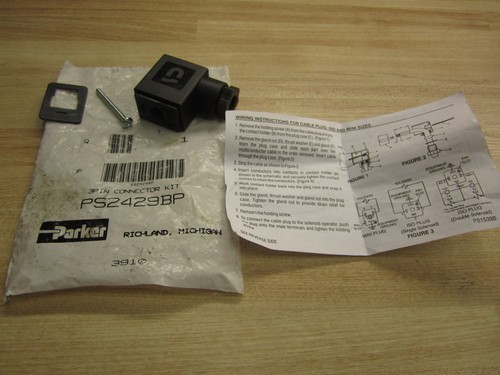 Parker PS2429BP 3-Pin Connector Kit - Picture 1 of 7