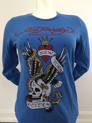トップス Christian Audigier double sleeve shirt Ed Hardy by Christian Audigier | Tops | Ed Hardy Christian