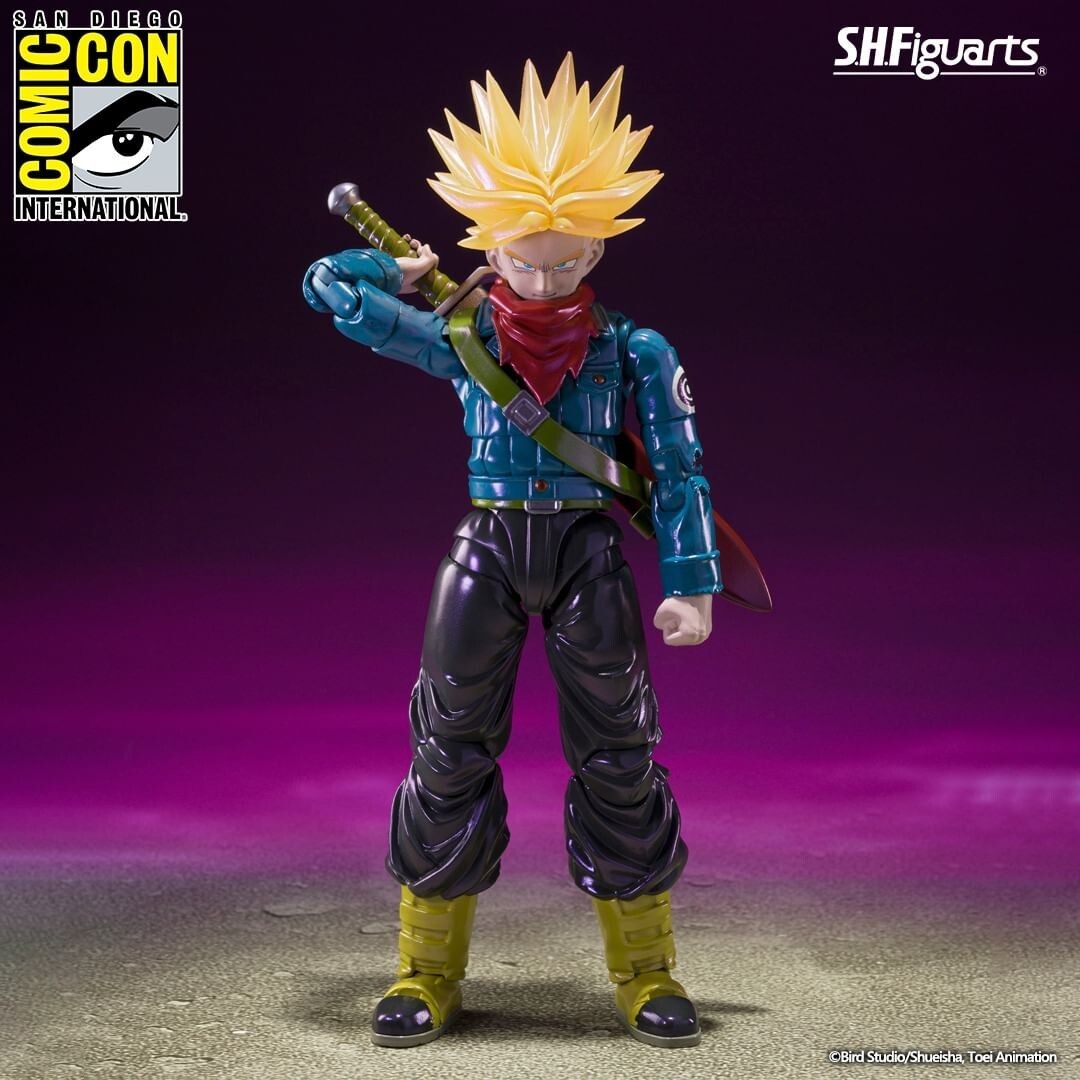 FUTURE TRUNKS Dragon Ball Z TAMASHII NATIONS SDCC 2024 Exclusive