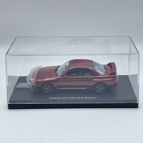 KYOSHO 1/43 NISSAN 1994 SKYLINE GT-R R32 (BNR32) Model Car Red - Picture 14 of 22
