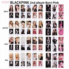 BlackPink 2nd Album Born Pink Photocard Postcard Instant Films Large Photocard