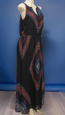 Old Navy Women's Maxi Dress Sleeveless Black Size L