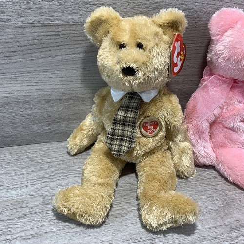 TY Beanie Babies MOM-e 2003 And DAD-e 2003 Bears (Internet Exclusive) - Picture 3 of 11