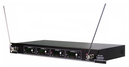 4 Channel VHF Wireless Handheld&Headset Microphone Dynamic Microphone System - Picture 5 of 12