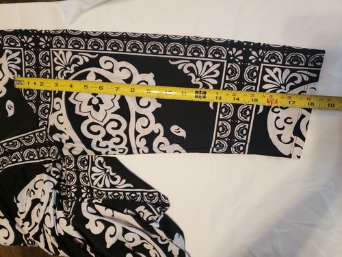 Damen Etuikleid White Mark schwarz-weiß Größe 1XL schlüpft über den Kopf - Bild 5 von 8