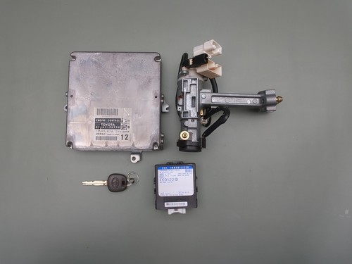 Toyota Hiace Ecu 89661-26790 With Immobiliser Ignition Lock Key - Bild 2 von 13
