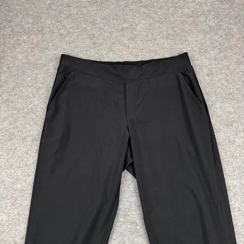 Athleta Brooklyn Ankle Pant Pull On Pockets Black Womens 14 - Picture 2 of 12