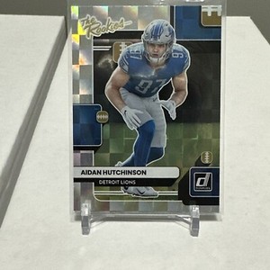 2022 Panini Donruss Aidan Hutchinson TR-13 The Rookies RC  Rookie