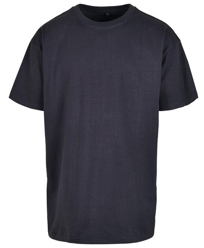 Build Your Brand Herren schwer übergroß Tee T-Shirt Top Shirt Basic normale Passform T-Shirt - Bild 30 von 37