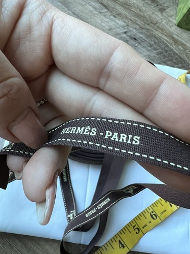 Hermes Band verkauft vom Konvolut 3 Yards (108 Zoll) nur ein Stück geschnitten - Bild 9 von 13