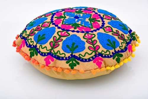 Indian Suzani Embroidered Vintage Cushion Covers Ethnic Sofa Decor Pillow Cases - Picture 26 of 42