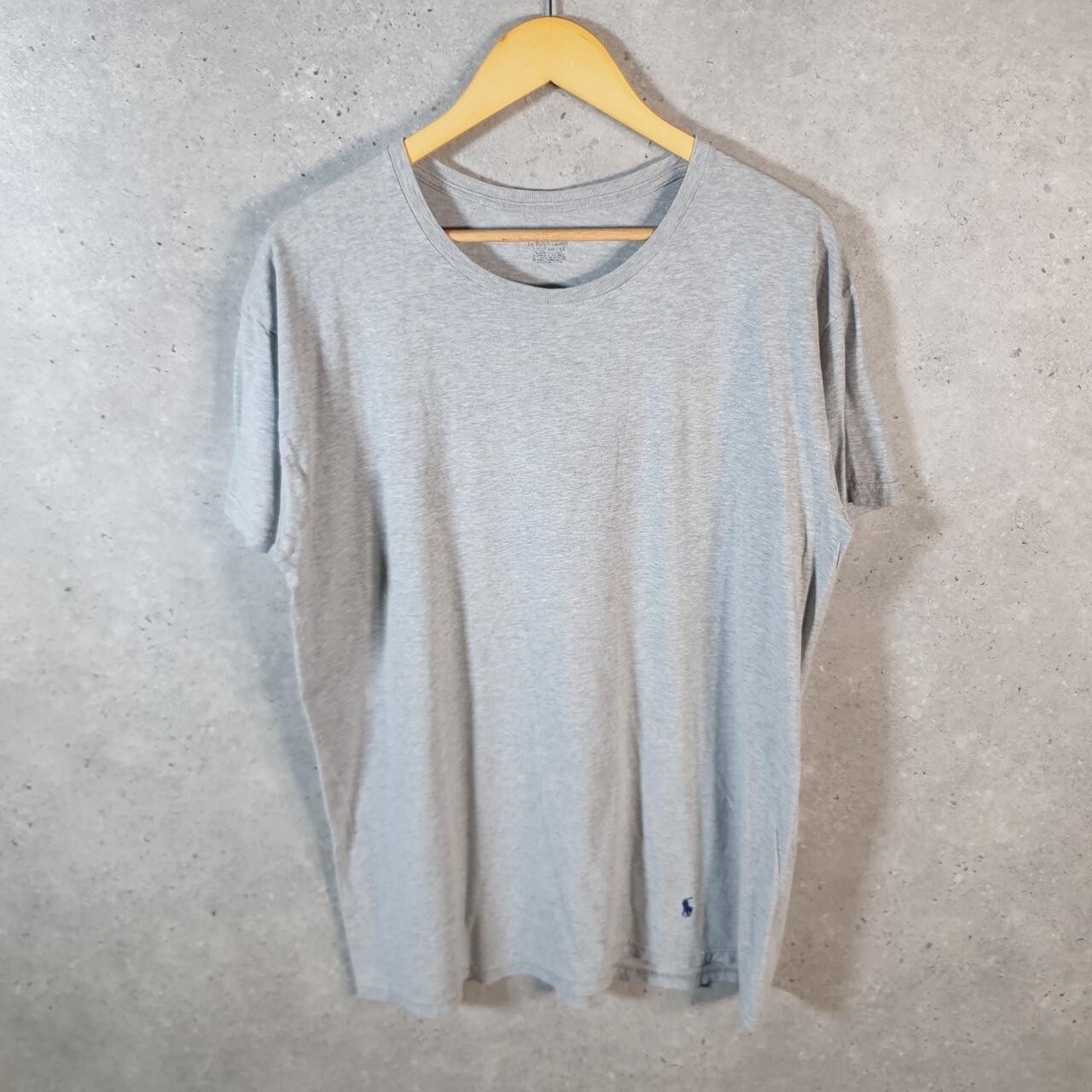 Polo Ralph Lauren vintage uomo grande grigia ricamata vestibilità classica pony