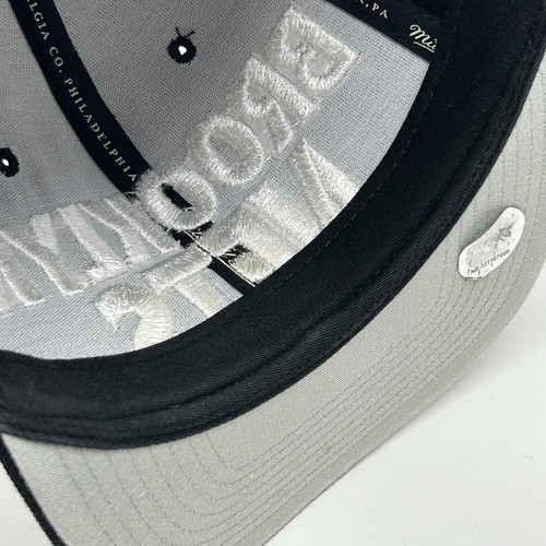 Brooklyn Nets Mütze Cap Spellout NBA Basketball Mitchell & Ness Snapback schwarz - Bild 5 von 10