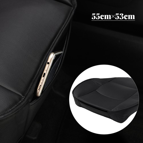 Universal Car Seat Covers PU Leather Front Seat Cushion Protecror Mat Waterproof - Picture 2 of 10