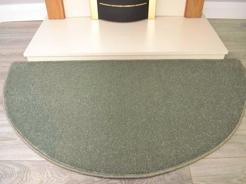 Semi Circle Rugs Half Circle Rug Round Moon Hearth New Fireside Plain Floor Mats - Picture 36 of 36