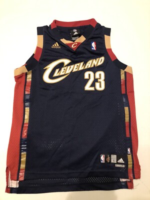 LeBron James Cleveland Cavaliers NBA Adidas Away Jersey Youth Boys Large  14-16