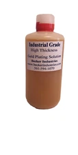 24K Gold solution HIGH THICKNESS, Electroplating Solution Industrial Grade, 32oz