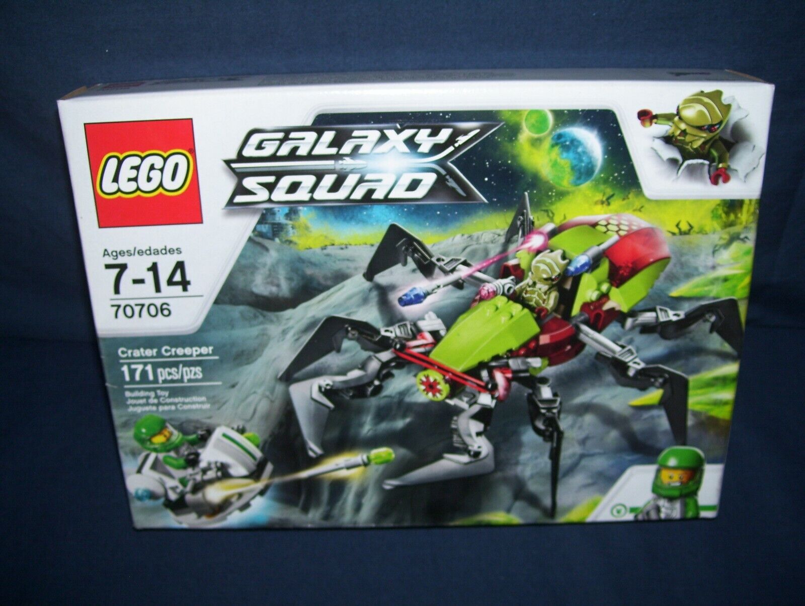 Lego Galaxy Squad Crater Creeper Set #70706 New In Box 