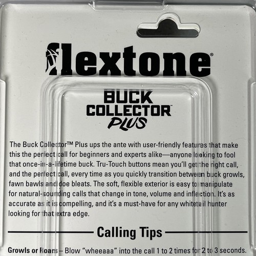 Flextone Buck Collector Plus Grunt & Snort Wheeze Call - Imagen 5 de 8