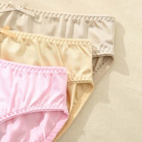 3 Pack Lot Sexy Womens Panties Briefs Solid Girl Ladies Lingeries Soft Underwear