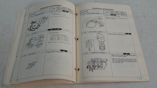 MAZDA E1300 E1600 PRE-DELIVERY INSPECTION & MAINTENANCE BOOK ORIGINAL GENUINE - Picture 6 of 8
