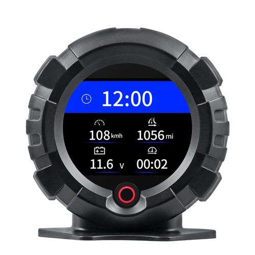 Universal Car Digital GPS Inclinometer Compass 4x4 Off Road Slope Meter Gauge - Picture 12 of 19