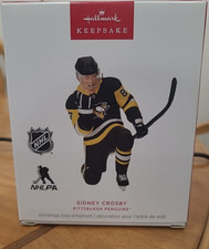 NEW IN BOX 2024 HALLMARK KEEPSAKE ORNAMENT SIDNEY CROSBY NHL PITTSBURGH PENGUINS