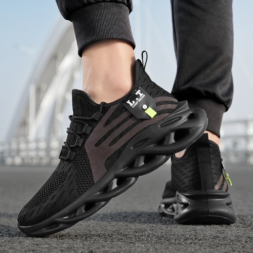 Mode Herren Wanderschuhe Leichte Sportschuhe Mesh Atmungsaktiv Turnschuhe - Bild 6 von 39