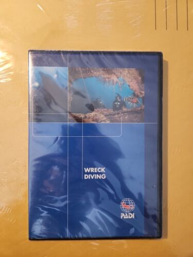 Padi Wreck Diving DVD brandneu 70888 Version 1.01