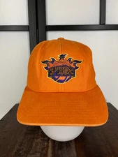 Phoenix Suns Hat Cap Strap Back Adult One Size Orange NBA 100% Cotton Reebok