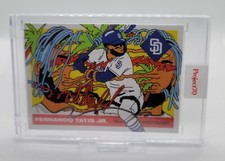 TOPPS PROJECT 70 Card #2 - San Diego Padres 1955 FERNANDO TATIS Jr. - by Ermsy