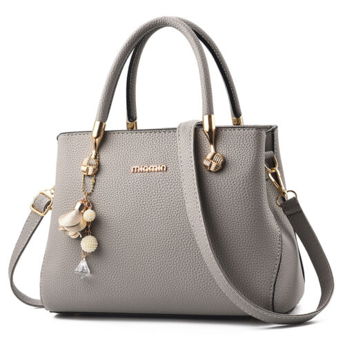 Women Lady Leather Handbag Shoulder Bag Crossbody Satchel Messenger Purse Tote - Picture 22 of 30