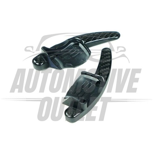 CARBON FIBRE STEERING WHEEL SHIFT PADDLE EXTENSIONS FOR VW DSG GOLF MK5 MK6 R32 - Picture 8 of 11