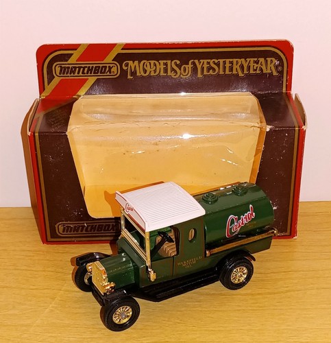 Matchbox Models of Yesteryears Y3-4.F10(D) 1912 Ford Model T Tanker "Castrol" - Picture 3 of 12