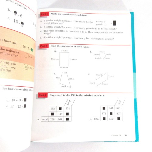 Math Book Connecting Math Concepts Level Bridge Presentation Textbook Homeschool - Picture 2 of 4