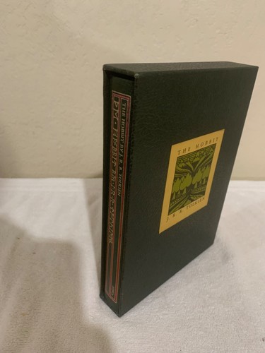 The Hobbit J.R.R. Tolkien 1966 1st Edition 3rd Print HC Slipcase VG