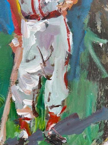 Stan Musial Abstraktes Baseball Gemälde - 11x15 - lose Acrylkunst - MLB Artwork - Bild 7 von 10
