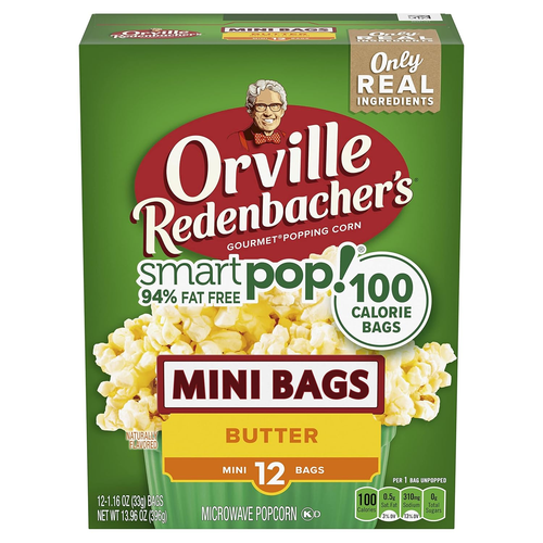 Smartpop pop-corn micro-ondes Orville Redenbacher ! Mini sacs, saveur beurre, 1,16 - Photo 10/12