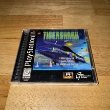 Tigershark (Sony PlayStation 1 PS1, 1997) Tested Working
