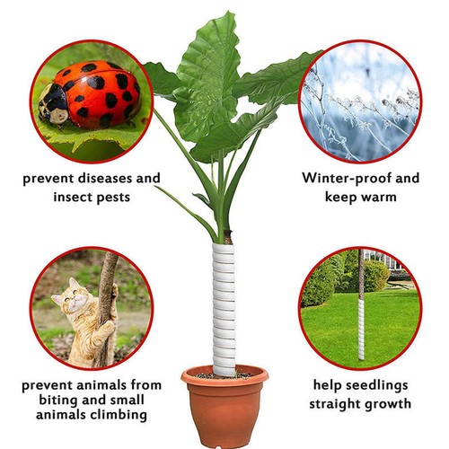 Tree Guards Trunk Protector Tube Wraps Sapling Plant Guard Reusable everyday - Picture 7 of 9