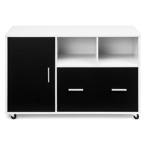 Costway Lateral File Cabinet Mobile Storage Printer Stand Legal/Letter/ A4 Size - Picture 6 of 6
