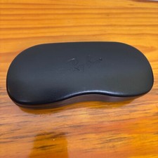 Ray Ban Eyeglasses Case Sunglasses Holder Protector Black Clamshell Authentic