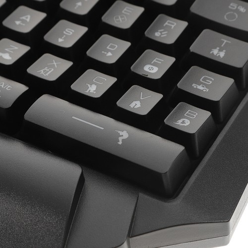 Hintergrundbeleuchtung Halb Gaming Programmierbare E-Sport Gaming Tastaturen - Bild 11 von 12