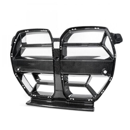 Parrilla delantera de fibra de carbono estilo CSL para BMW M3 G80 M4 G82 G83 21~24 - Imagen 8 de 10